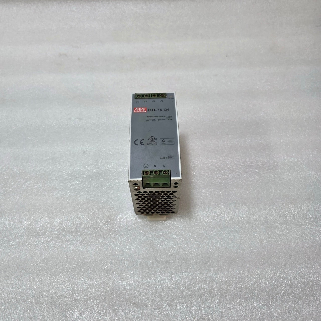MEAN WELL DR-75-24 AC-DC SWITCHING POWER SUPPLY