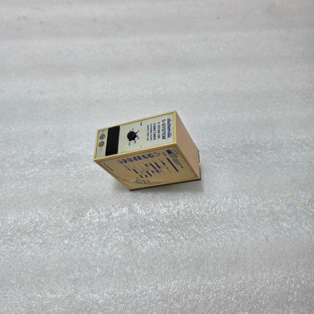 ELECTROMATIC S-SYSTEM S 122166 230 TIME DELAY RELAY 230VAC 10-100SEC