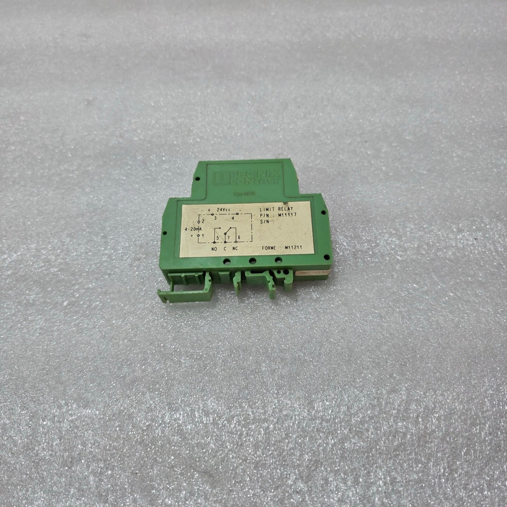 PHOENIX CONTACT M11117 LIMIT RELAY