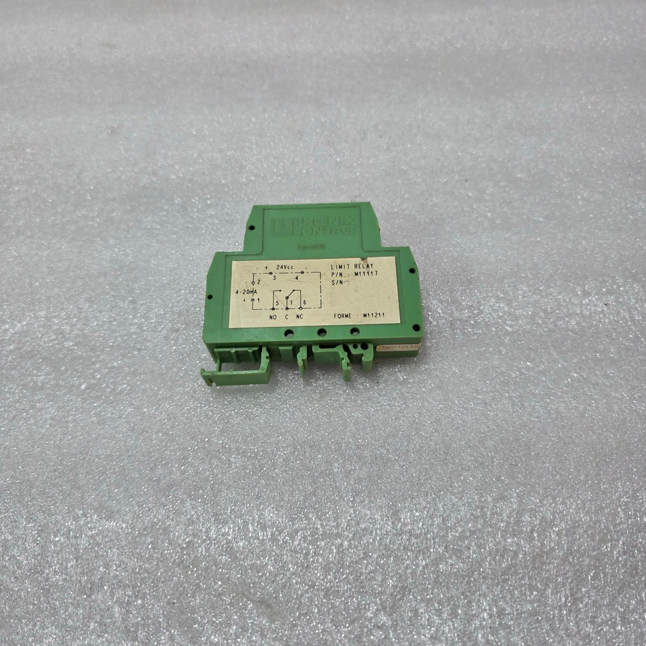 PHOENIX CONTACT M11117 LIMIT RELAY