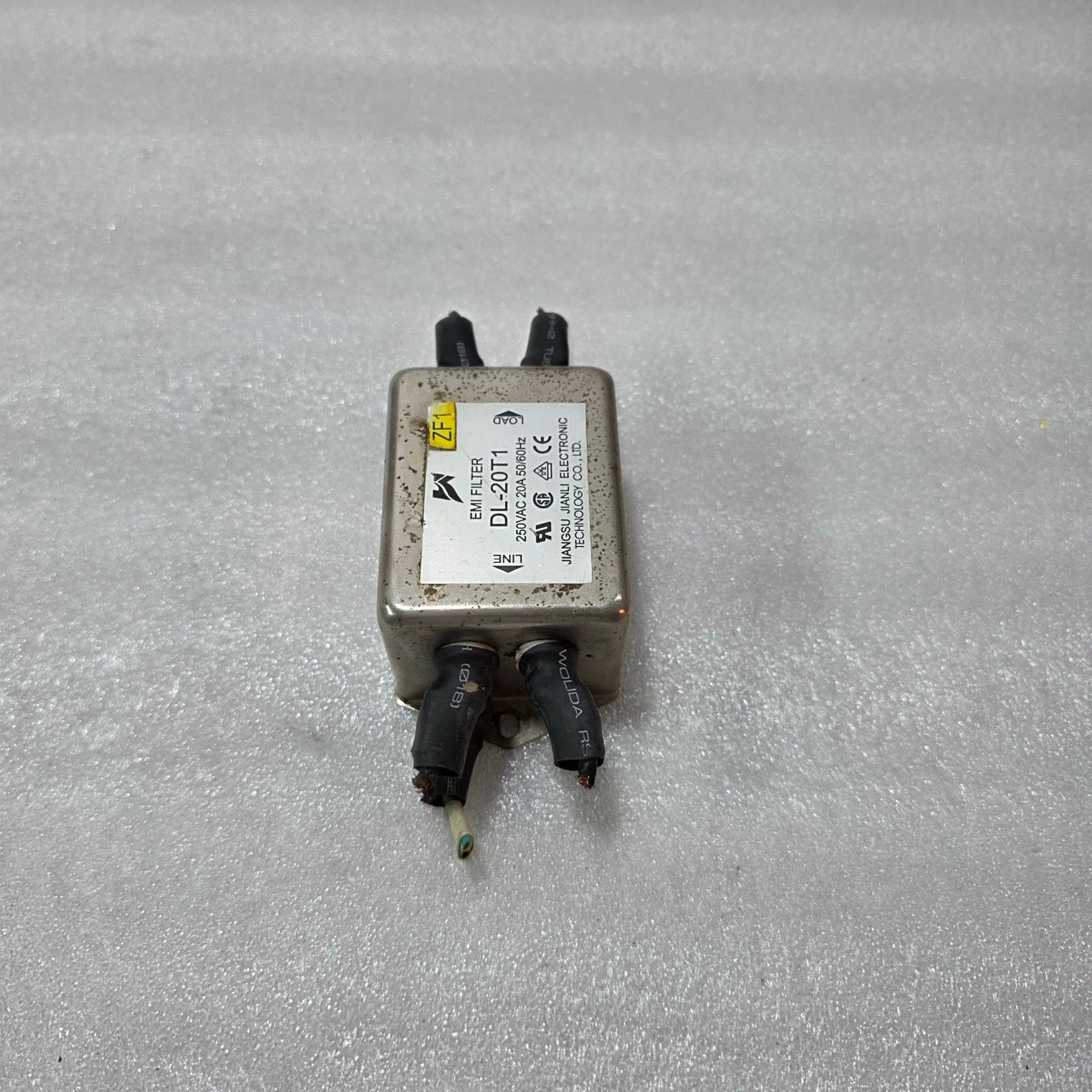 JIANGSU DL-20T1 EMI FILTER 250 V AC 20A