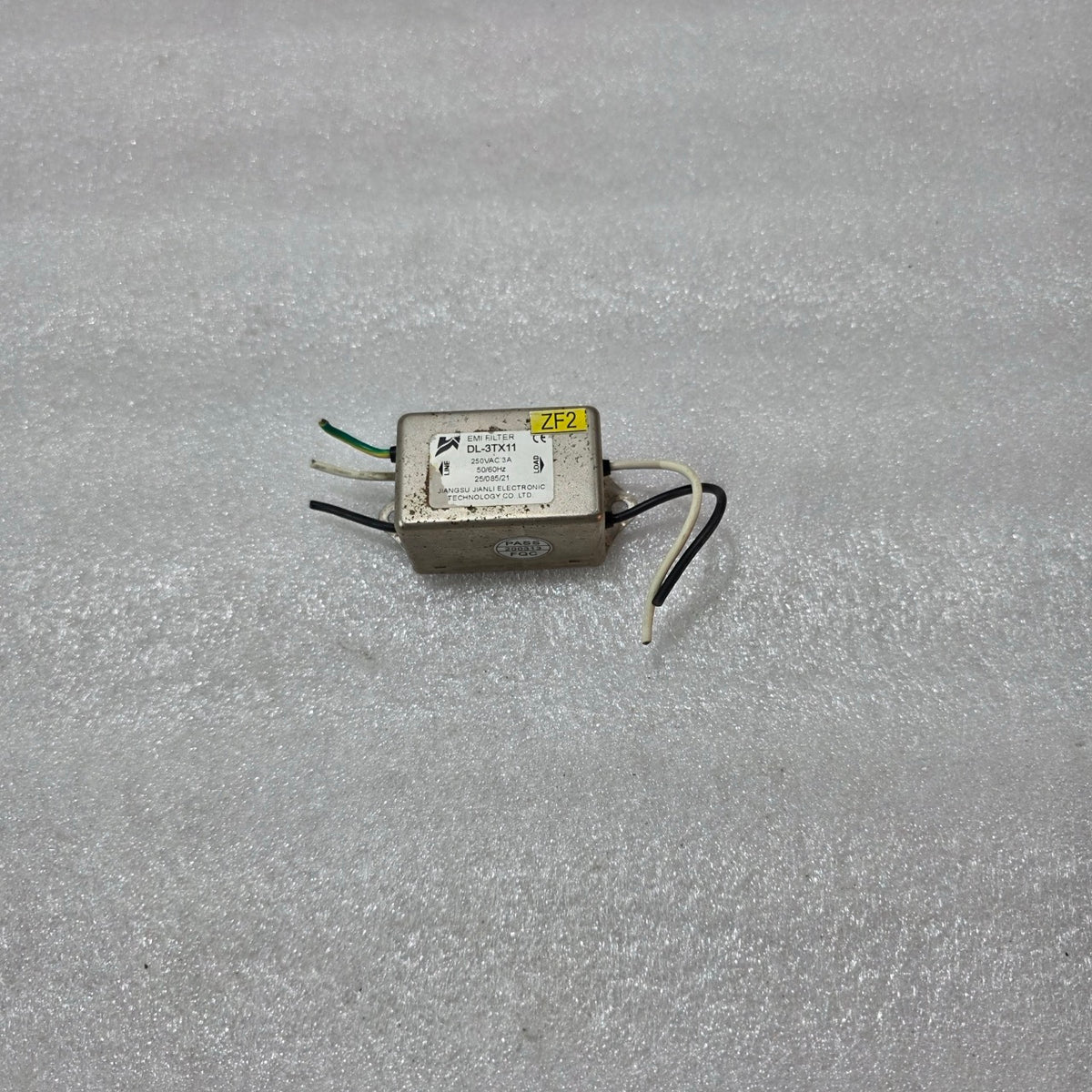 JIANGSU DL-3TX11 EMI FILTER 250 V AC 3A