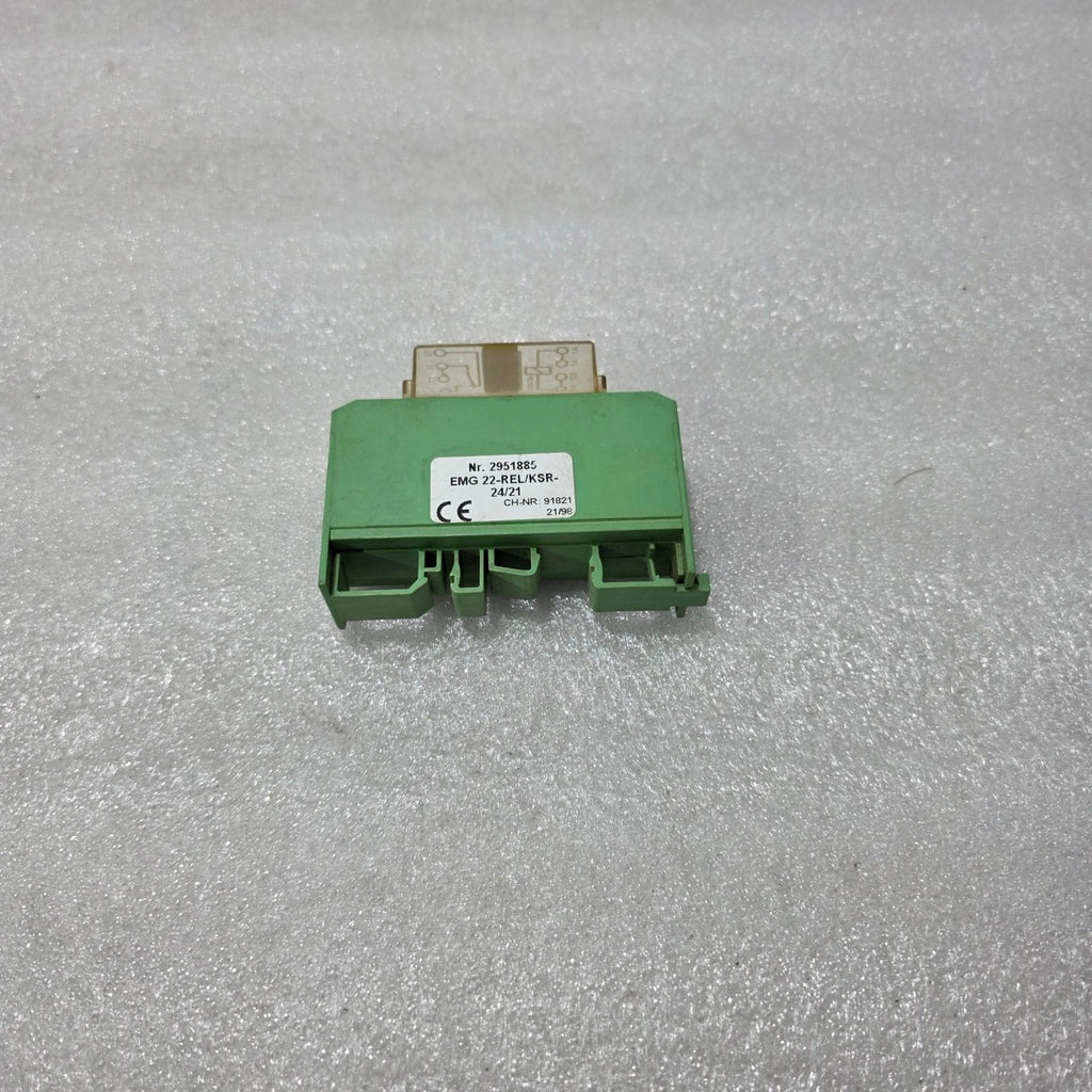 PHOENIX CONTACT EMG 22-REL/KSR-24/21 INTERFACE RELAY MODULE 24V DC 2951885