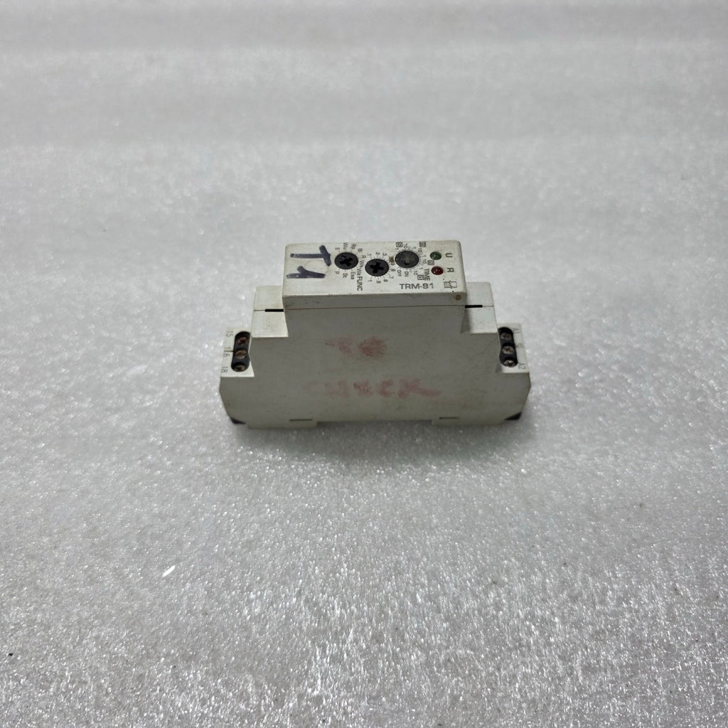 RELPOL TRM-91/UNI MULTIFUNCTION TIME RELAY 12–240V AC/DC