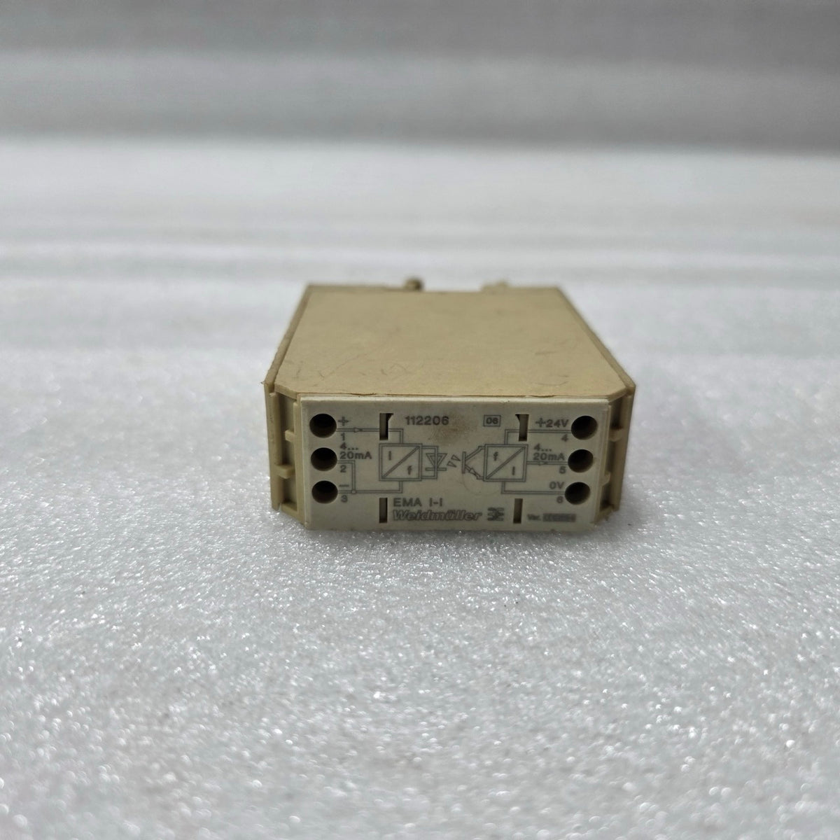 WEIDMÜLLER EMA I-I 4–20 MA SIGNAL ISOLATOR 112206 24 V DC DIN RAIL MODULE