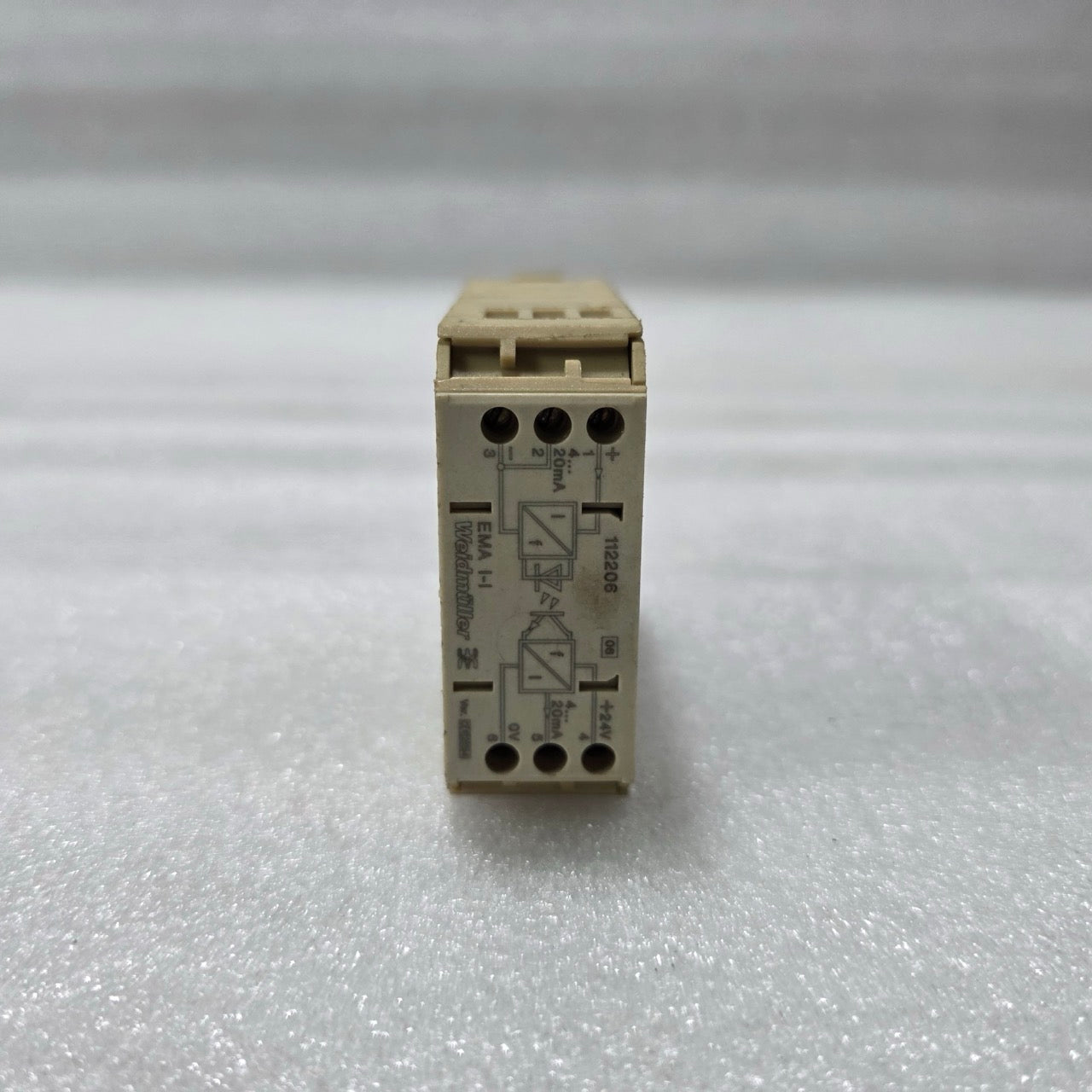 WEIDMÜLLER EMA I-I 4–20 MA SIGNAL ISOLATOR 112206 24 V DC DIN RAIL MODULE