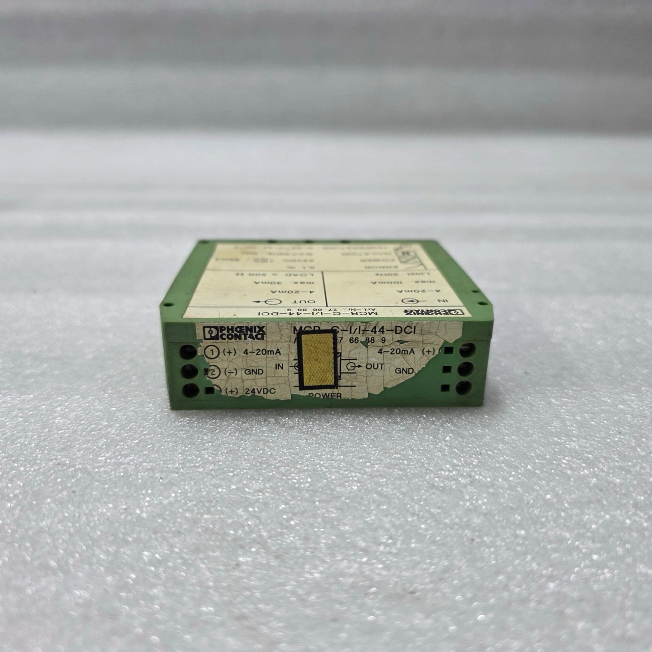PHOENIX CONTACT MCR-C-I/I-44-DCI 4–20 MA ISOLATED SIGNAL CONVERTER 2766888 24 V
