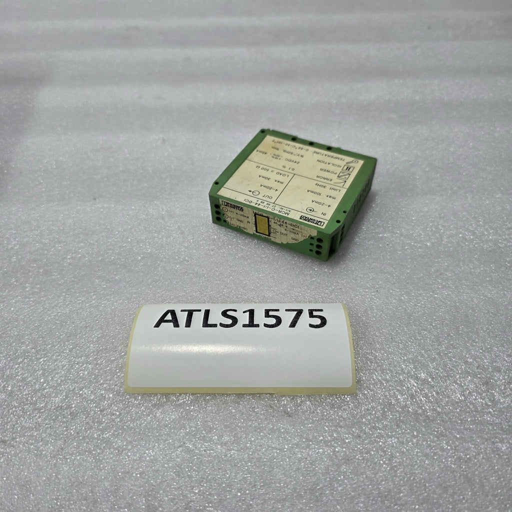 PHOENIX CONTACT MCR-C-I/I-44-DCI 4–20 MA ISOLATED SIGNAL CONVERTER 2766888 24 V