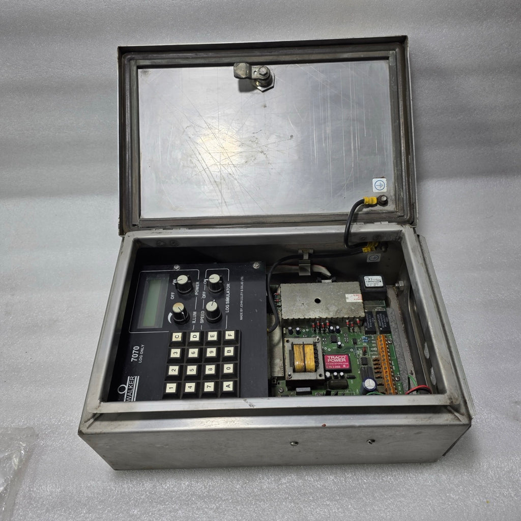 WALKER 7070 ELECTROMAGNETIC SPEED LOG CONTROL UNIT P303 MARINE NAVIGATION SYSTEM