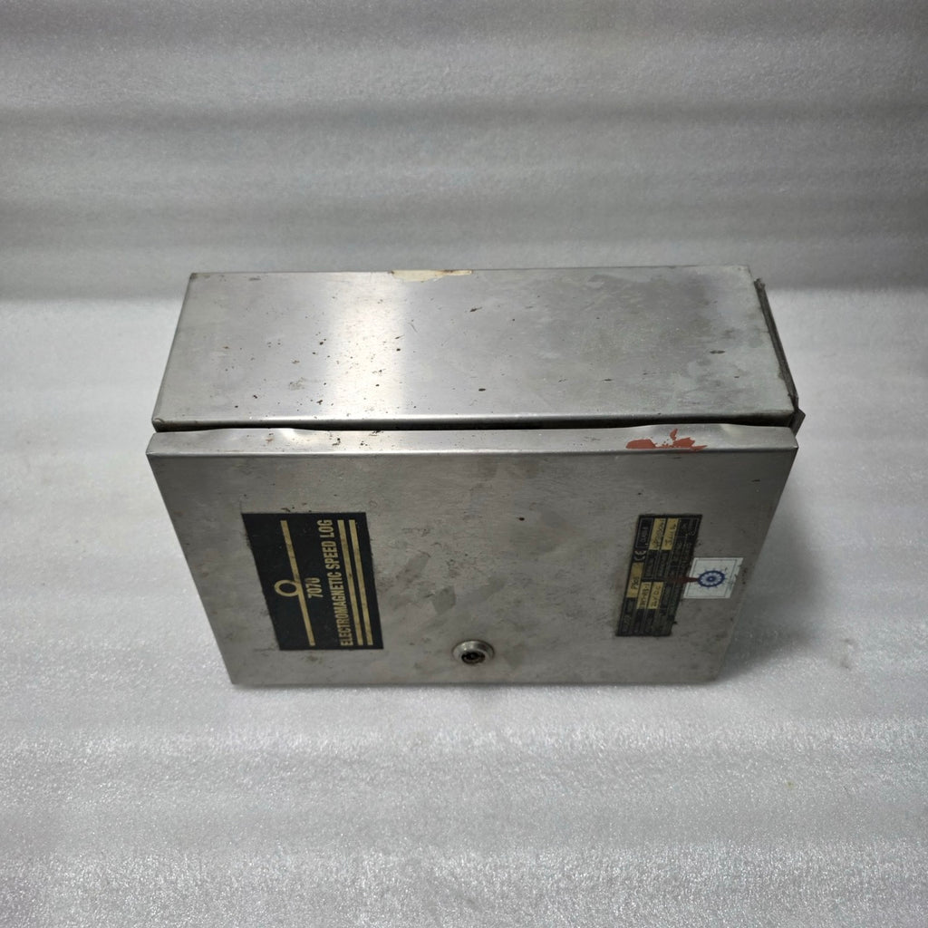 WALKER 7070 ELECTROMAGNETIC SPEED LOG CONTROL UNIT P303 MARINE NAVIGATION SYSTEM