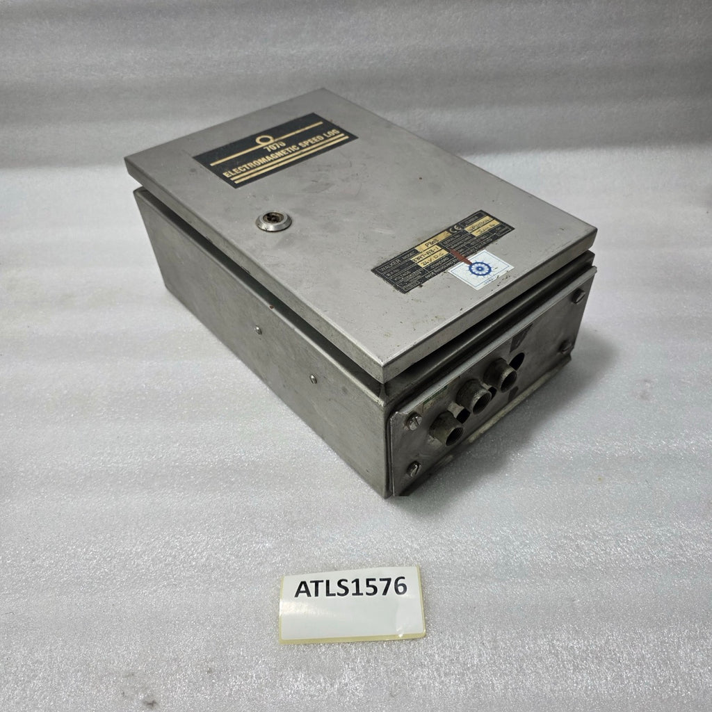 WALKER 7070 ELECTROMAGNETIC SPEED LOG CONTROL UNIT P303 MARINE NAVIGATION SYSTEM