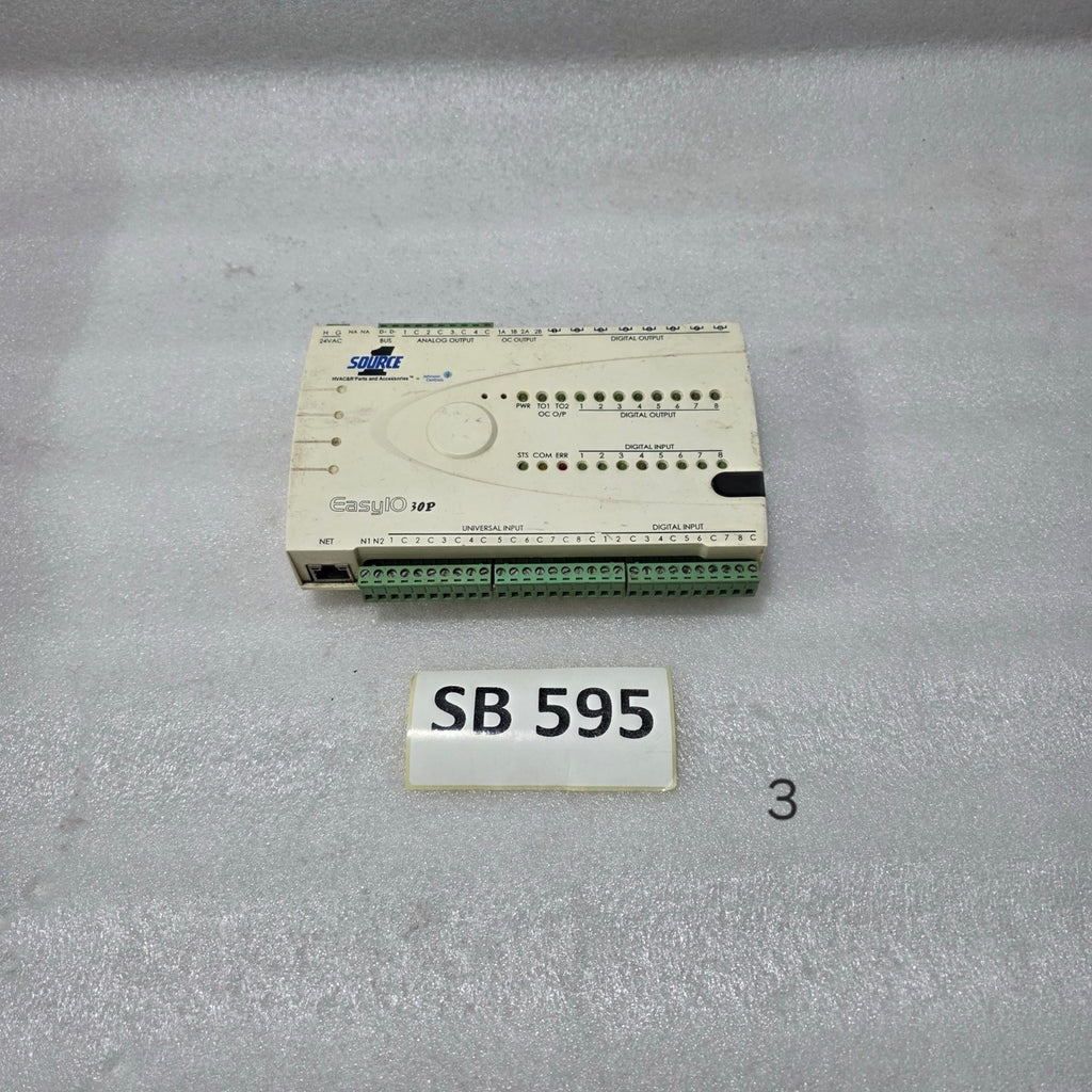 JOHNSON CONTROLS EASYIO 30P PROGRAMMABLE HVAC CONTROLLER WITH UNIVERSAL I/O  – 2