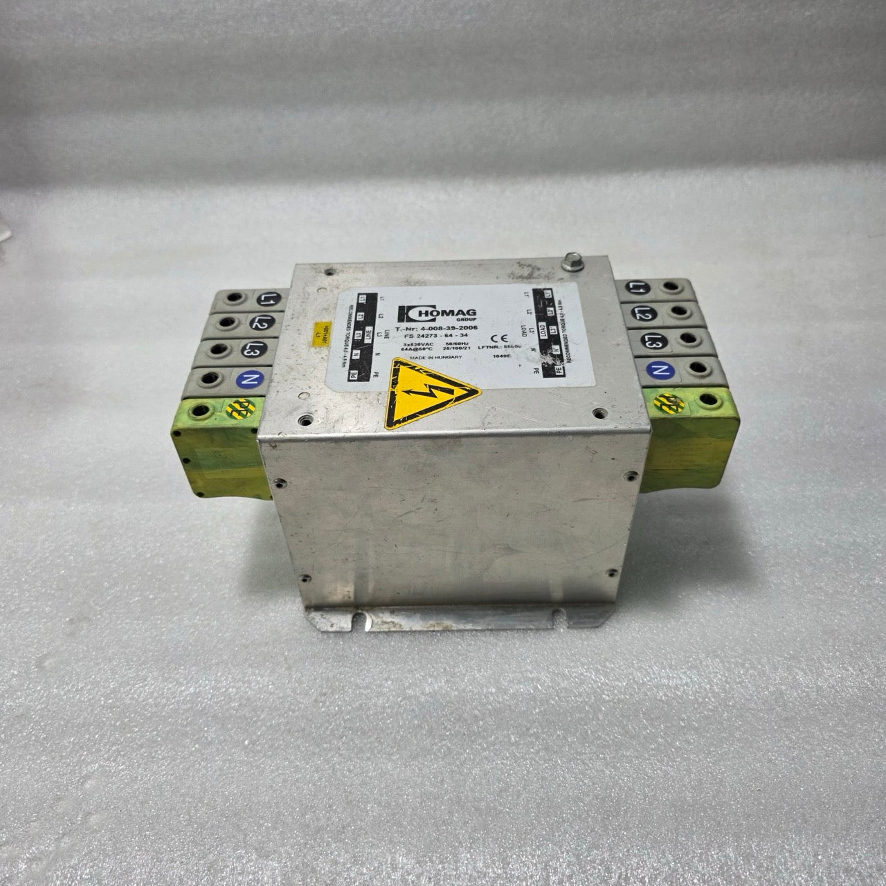 HOMAG GROUP FS 24273-64-34 POWER DISTRIBUTION/FILTER MODULE