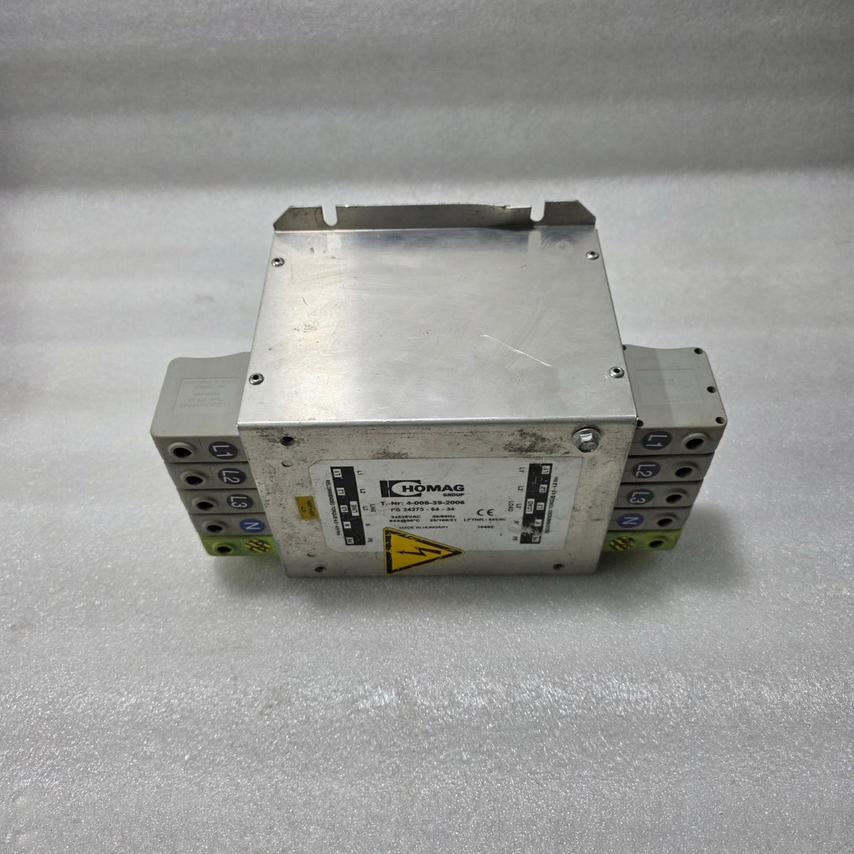 HOMAG GROUP FS 24273-64-34 POWER DISTRIBUTION/FILTER MODULE
