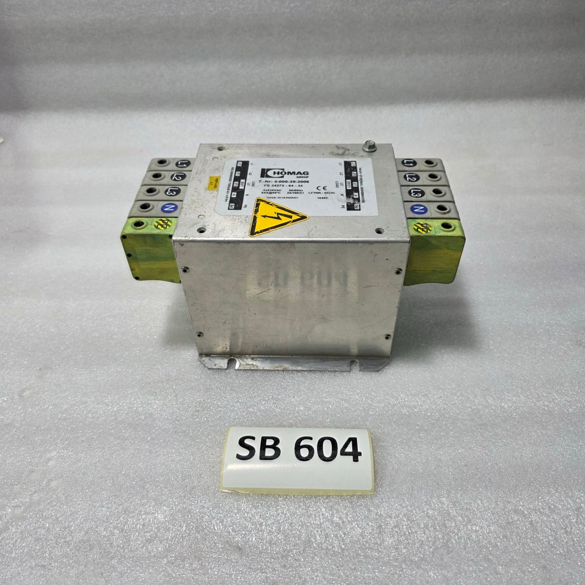 HOMAG GROUP FS 24273-64-34 POWER DISTRIBUTION/FILTER MODULE
