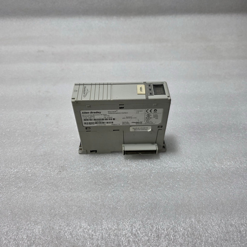 ALLEN-BRADLEY 1768-ENBT/A COMPACTLOGIX ETHERNET/IP COMMUNICATION INTERFACE MODUL