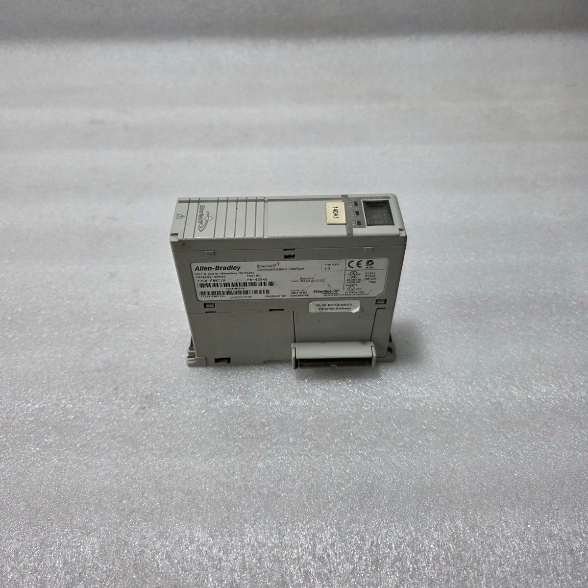 ALLEN-BRADLEY 1768-ENBT/A COMPACTLOGIX ETHERNET/IP COMMUNICATION INTERFACE MODUL