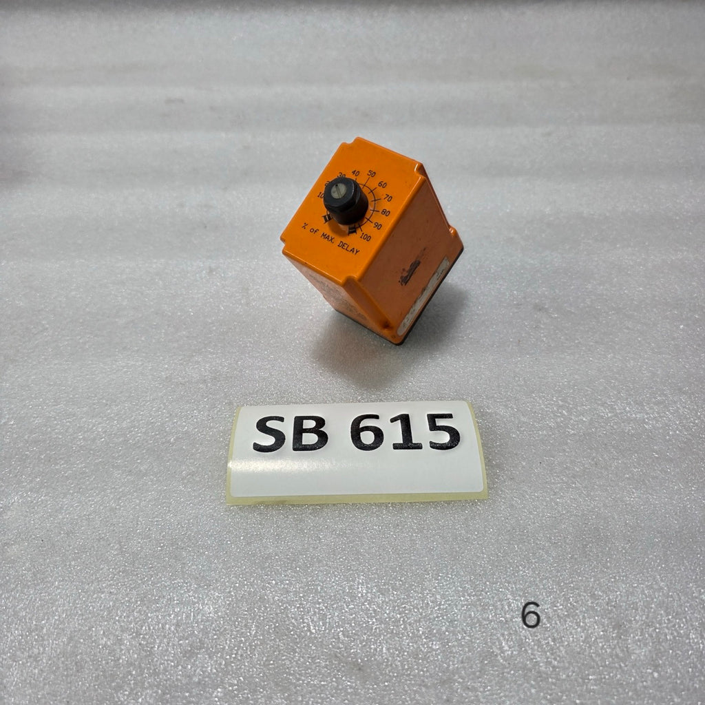 DIVERSIFIED ELECTRONICS TUC-120-ALA-030 TIME DELAY RELAY – DELAY ON OPERATE – 12
