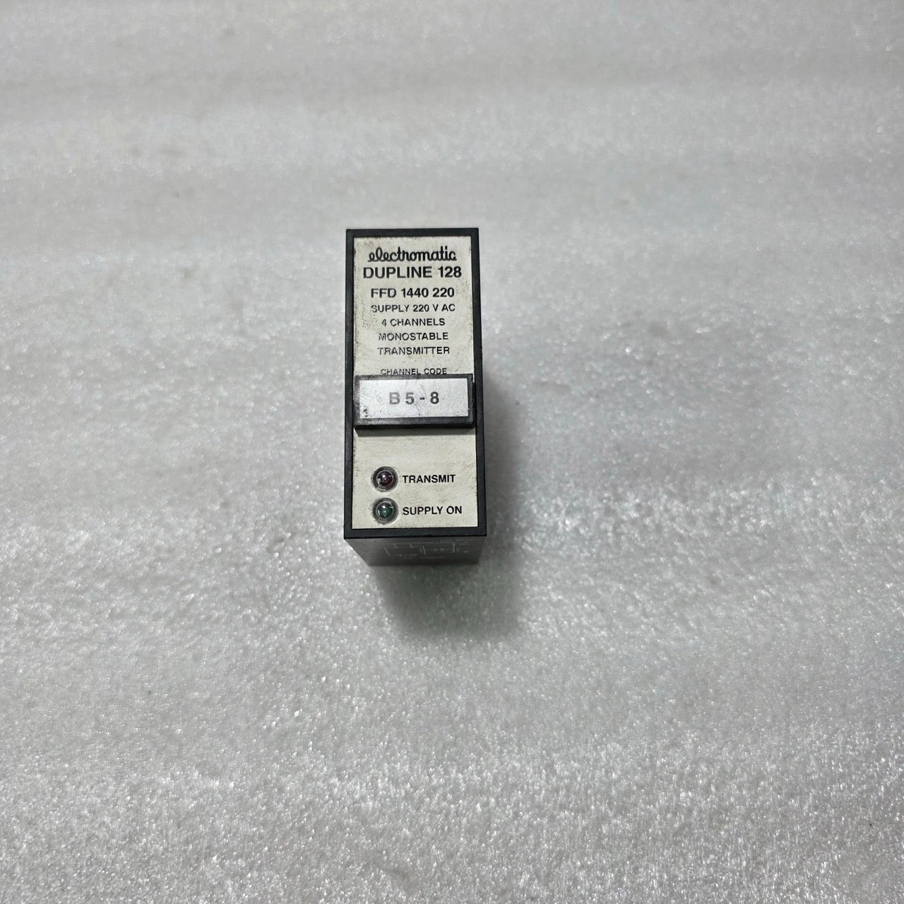 ELECTROMATIC DUPLINE 128 FFD 1440 220 4-CHANNEL MONOSTABLE TRANSMITTER 220 VAC