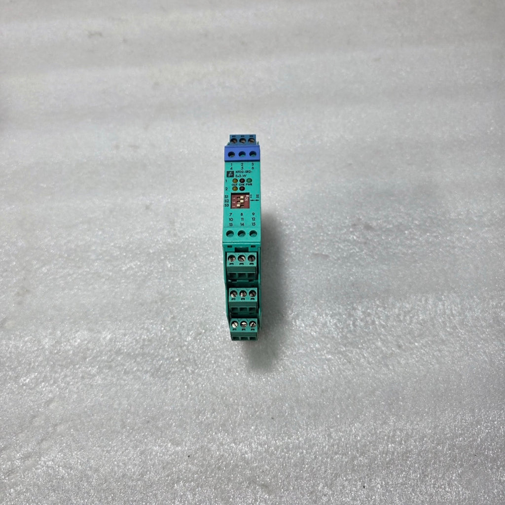 PEPPERL+FUCHS KFD2-SR2-EX2.W K-SYSTEM INTRINSICALLY SAFE RELAY ISOLATOR 24VDC
