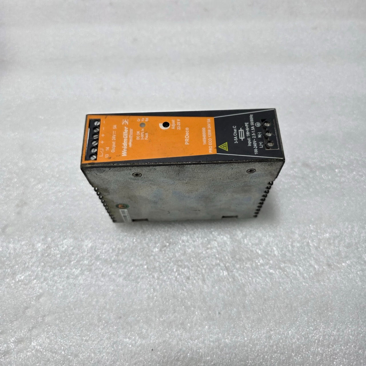 WEIDMÜLLER PROECO 120W 24V DC DIN-RAIL POWER SUPPLY – 24V 5A 1469480000