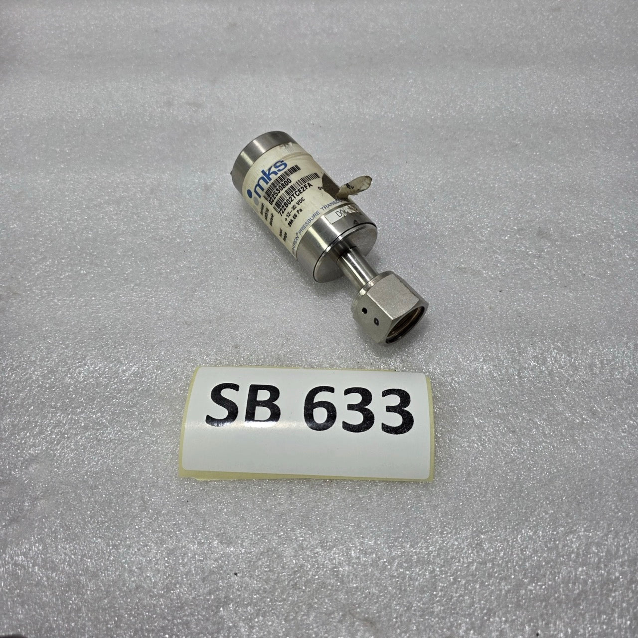 MKS BARATRON PRESSURE TRANSDUCER 722B02TCE2FA | 266.66 PA | 13–32 VDC