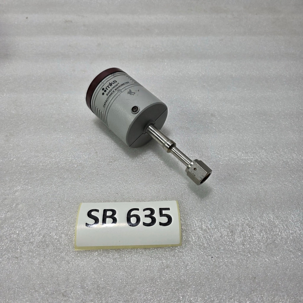 MKS BARATRON 626B-29527 CAPACITANCE MANOMETER PRESSURE TRANSDUCER – 1 TORR RANGE