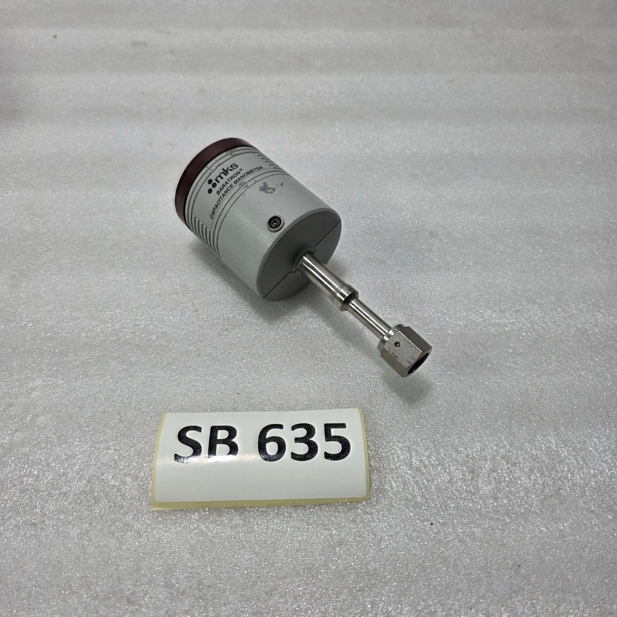 MKS BARATRON 626B-29527 CAPACITANCE MANOMETER PRESSURE TRANSDUCER – 1 TORR RANGE