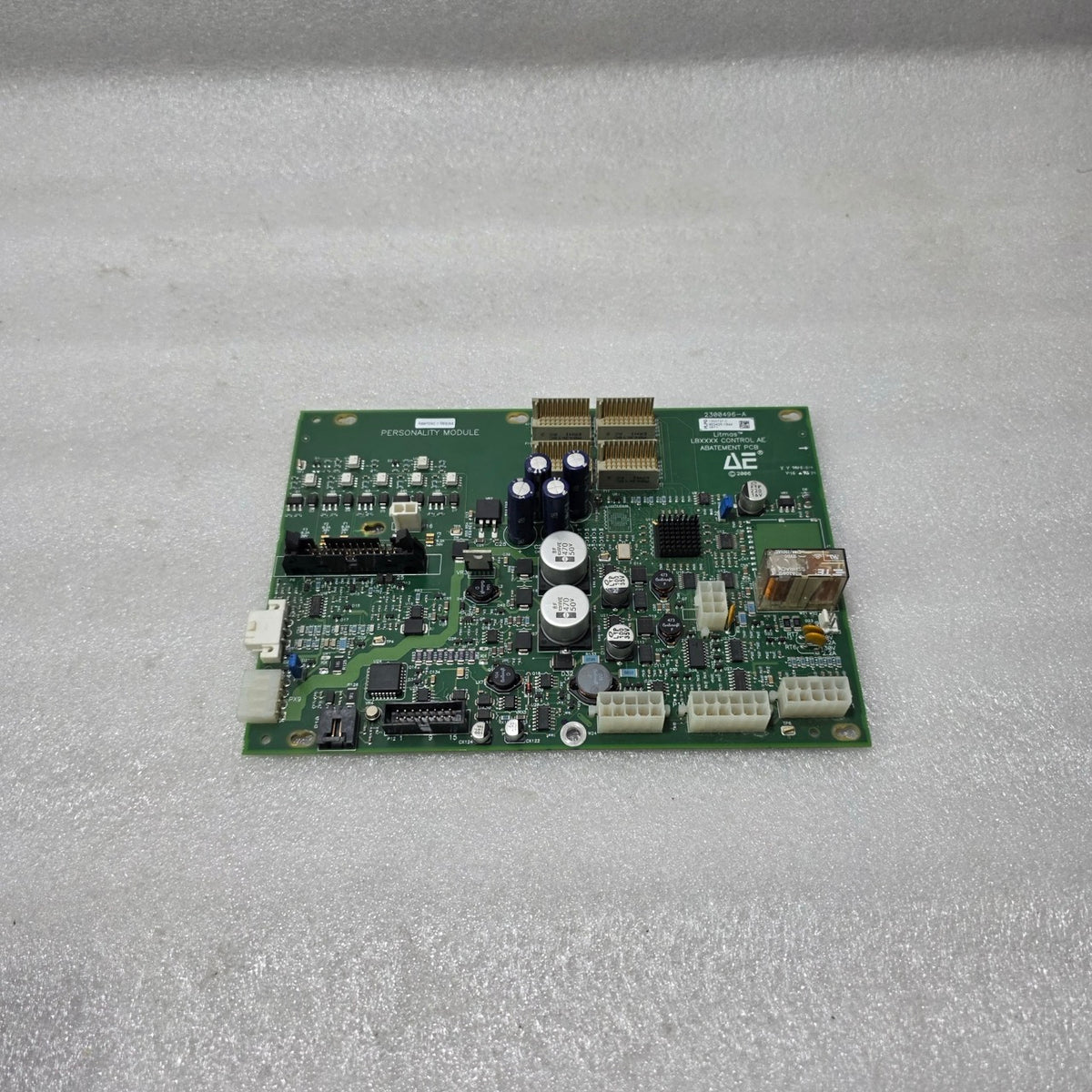 LITMOS AE 2300496-A LBXXXX CONTROL ABATEMENT 903425-1844 PCB PERSONALITY MODULE