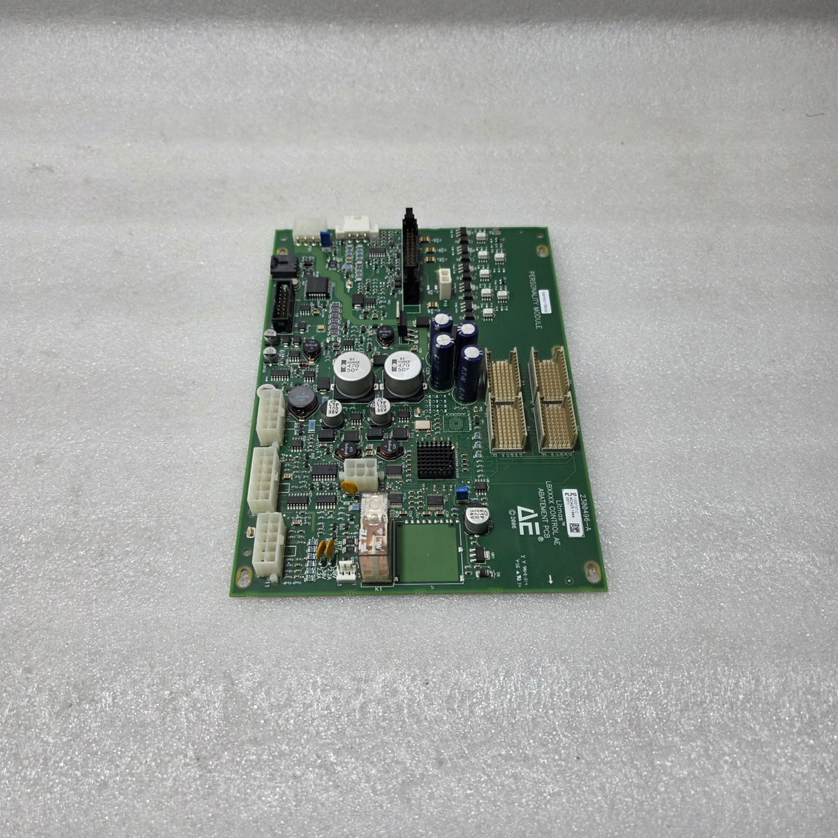 LITMOS AE 2300496-A LBXXXX CONTROL ABATEMENT 903425-1844 PCB PERSONALITY MODULE
