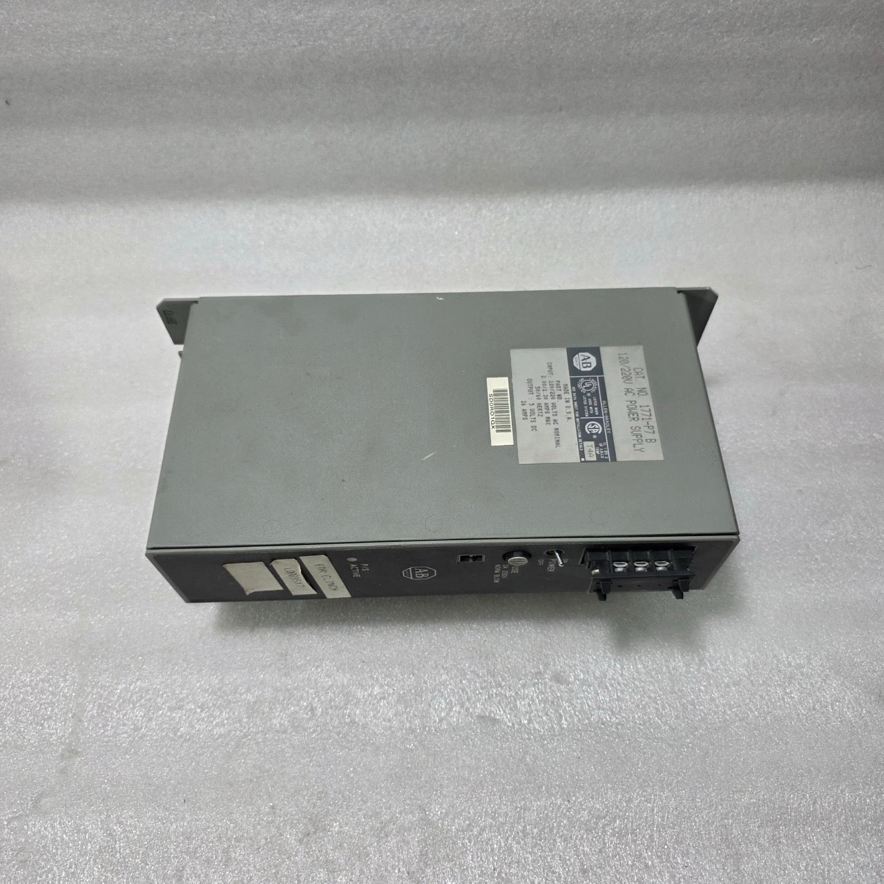 ALLEN-BRADLEY 1771-P7B PLC POWER SUPPLY 120/220V AC
