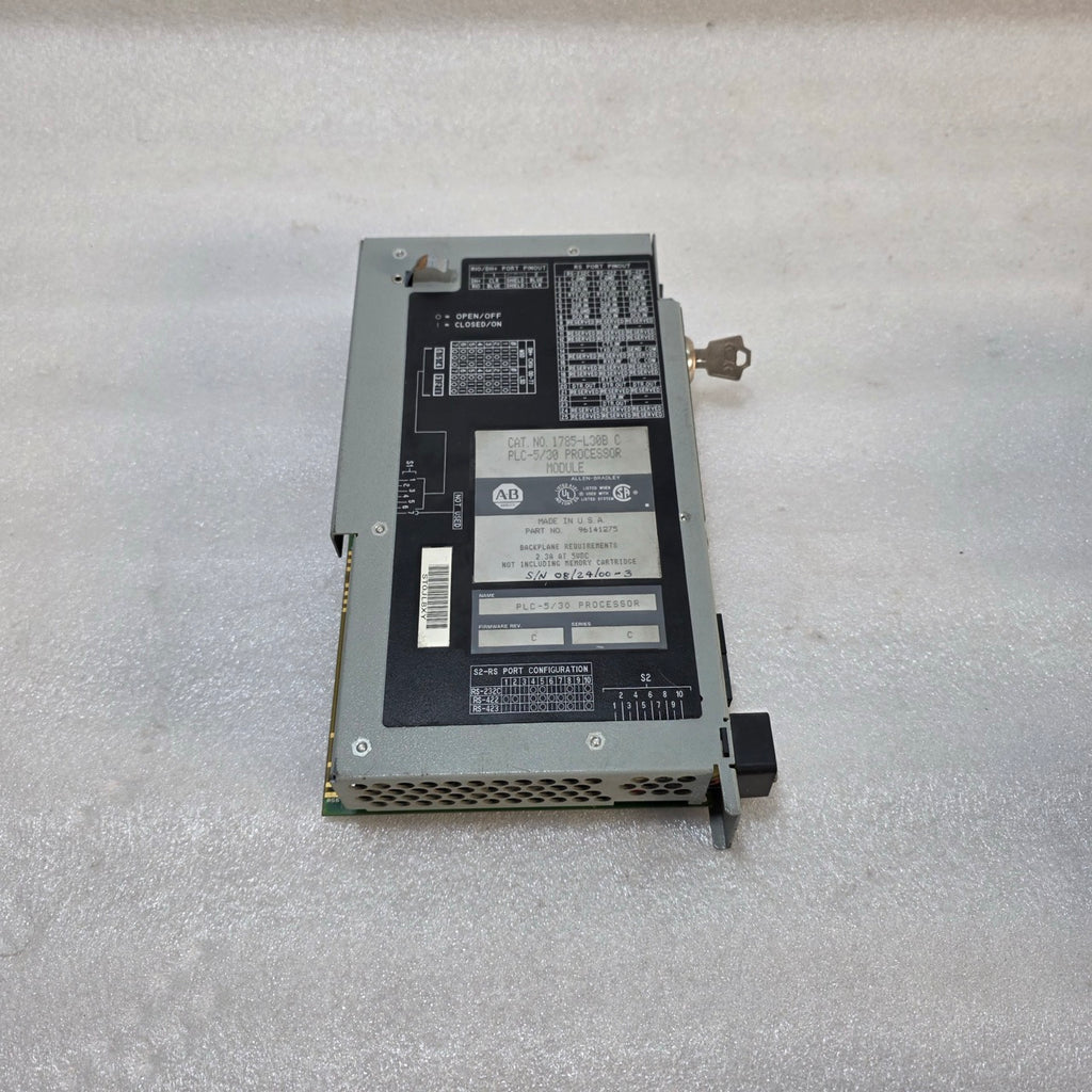 ALLEN-BRADLEY 1785-L30B SERIES C PLC-5/30 PROCESSOR MODULE | PLC-5 CONTROLLER