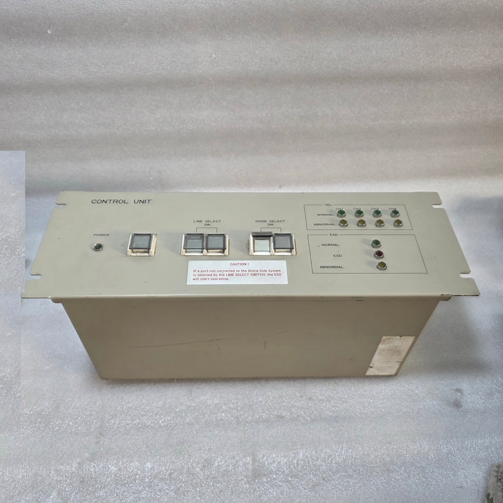 FURUKAWA ELECTRIC CONTROL UNIT WITH LINE SELECT & ESD STATUS INDICATORS