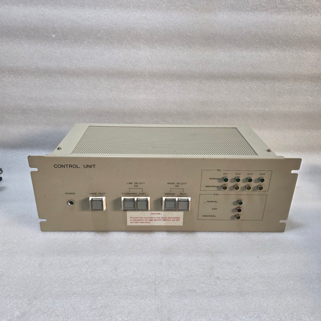 FURUKAWA ELECTRIC CONTROL UNIT WITH LINE SELECT & ESD STATUS INDICATORS