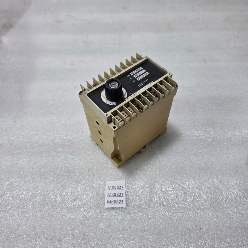 RC 324152 TIME DELAY RELAY 230V AC ADJUSTABLE 0.5–3.0 SECONDS INDUSTRIAL CONTROL