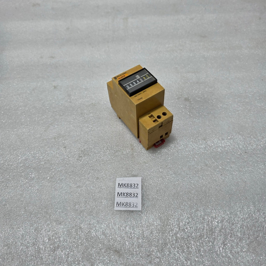 MERLIN GERIN MULTI 9 CH UWZ 35V HOUR METER 220–240V AC 50HZ