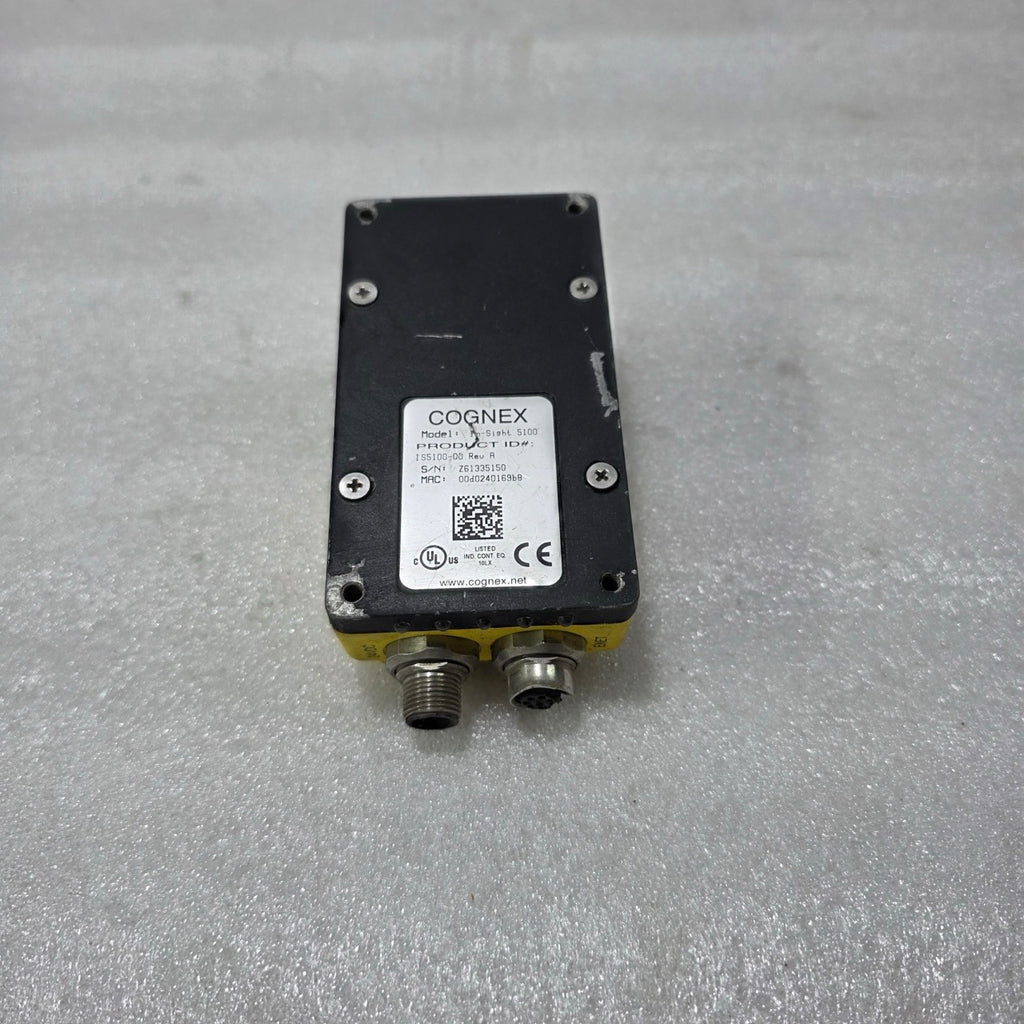COGNEX IN-SIGHT 5100 VISION SENSOR IS5100-00 REV A INDUSTRIAL CAMERA