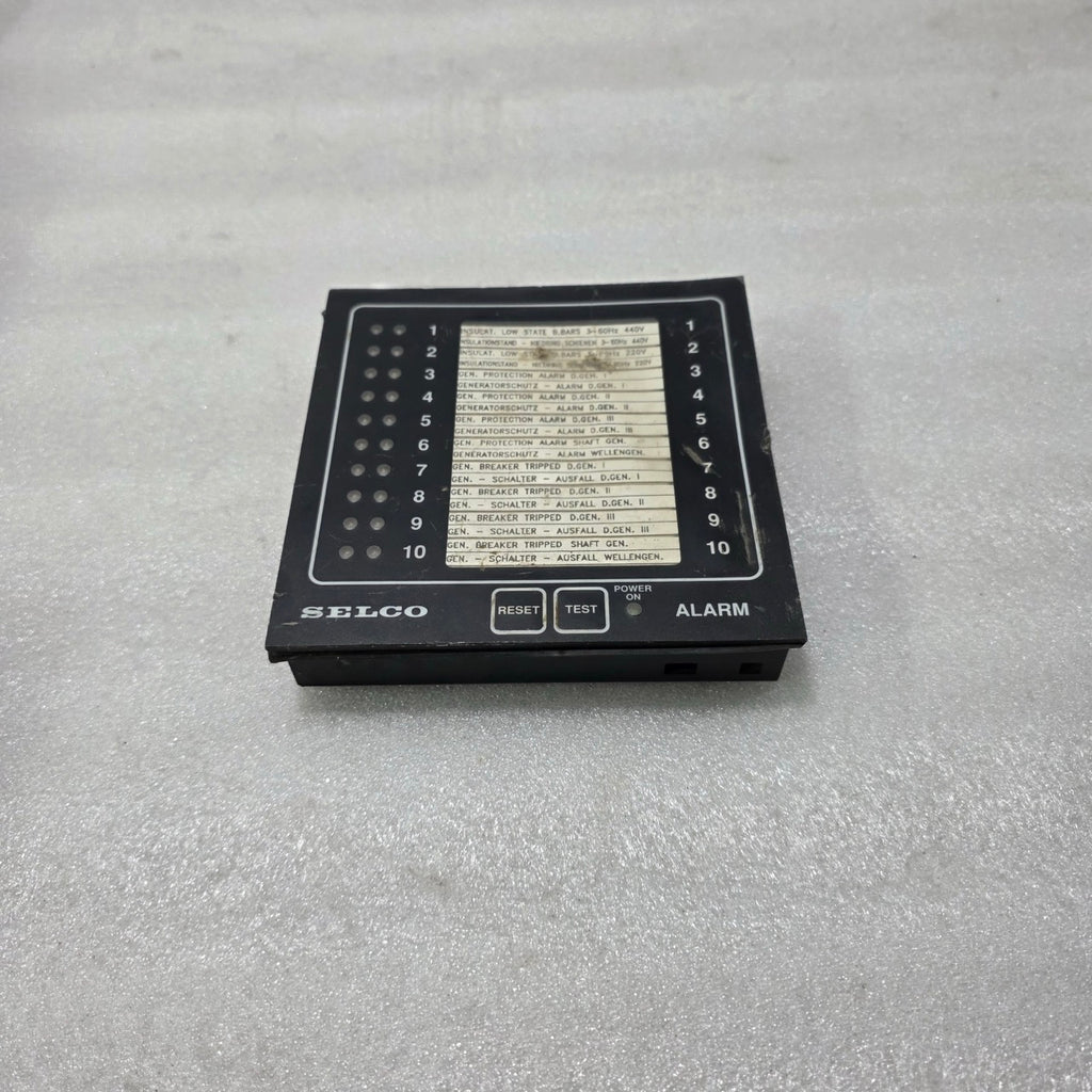 SELCO M1000-24-10B ALARM INDICATOR 24VDC