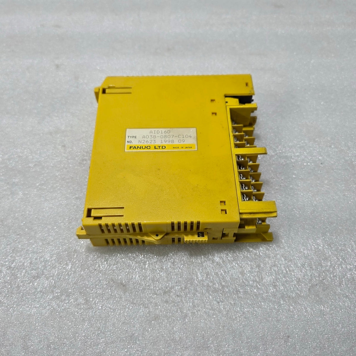 FANUC AID16D DIGITAL INPUT MODULE A03B-0807-C104