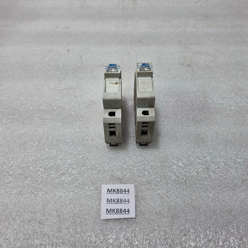 MRO RT18-32 10A 800V DIN RAIL FUSE HOLDER | 10×38 MM FUSE BASE
