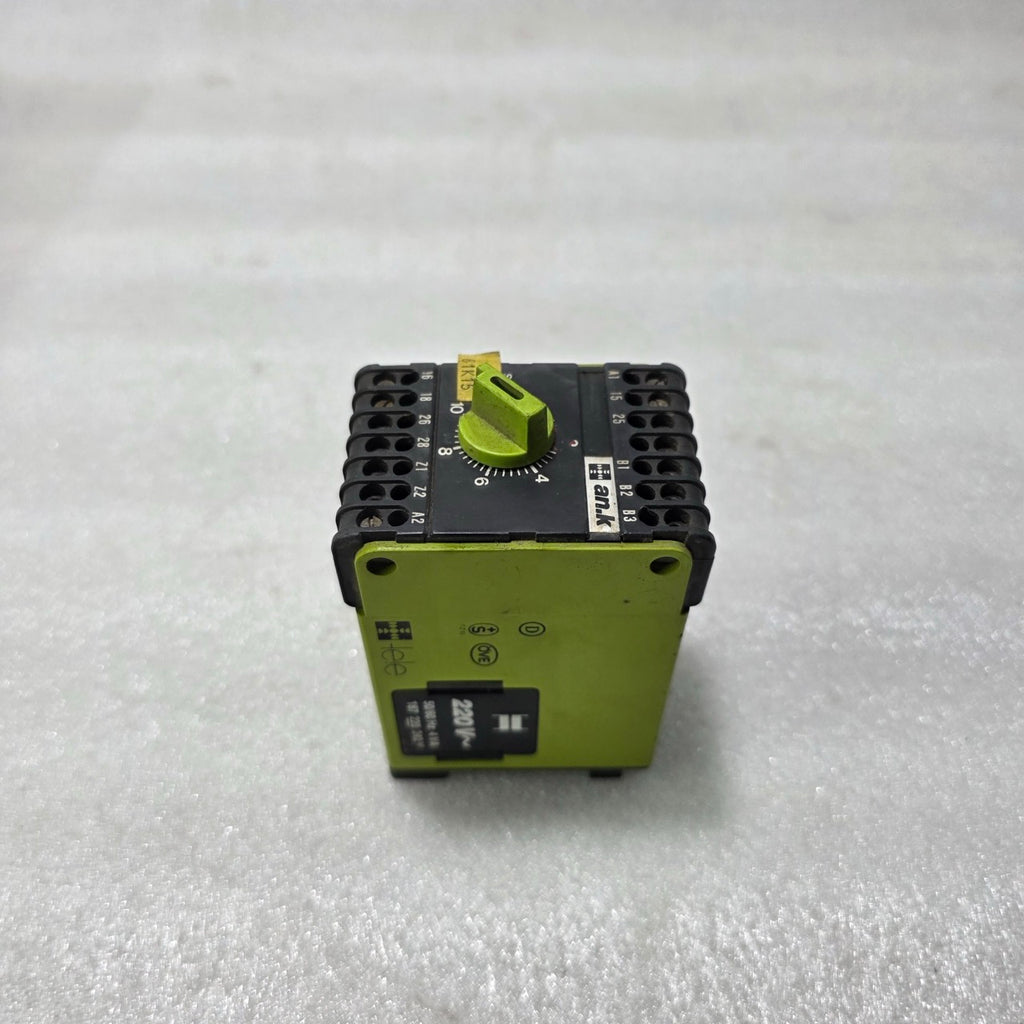 AN.K TIME DELAY RELAY 220V AC MULTI-RANGE TIMER RELAY WITH ROTARY SETTING