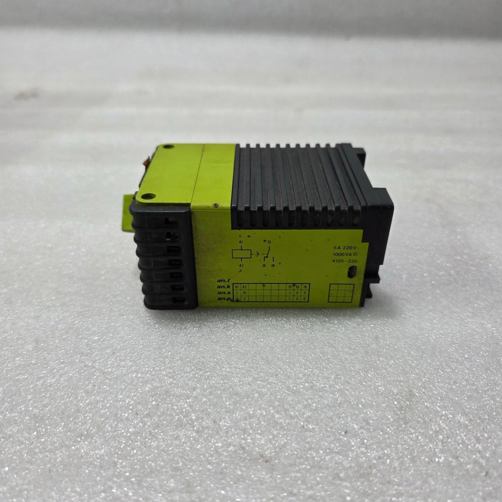 AN.K TIME DELAY RELAY 220V AC MULTI-RANGE TIMER RELAY WITH ROTARY SETTING