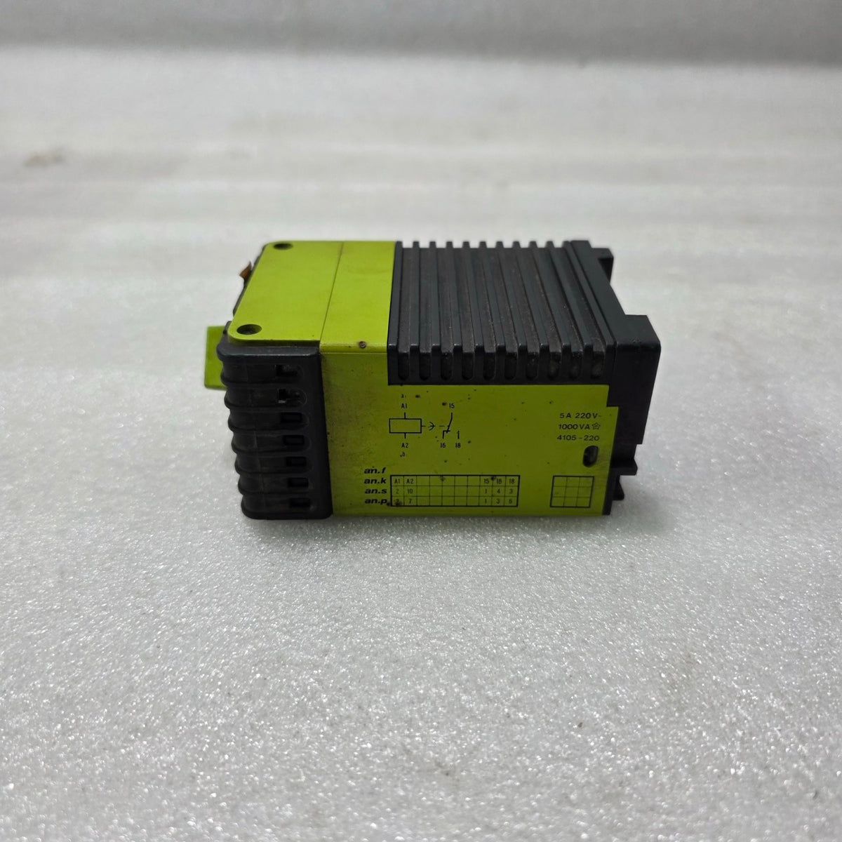 AN.K TIME DELAY RELAY 220V AC MULTI-RANGE TIMER RELAY WITH ROTARY SETTING