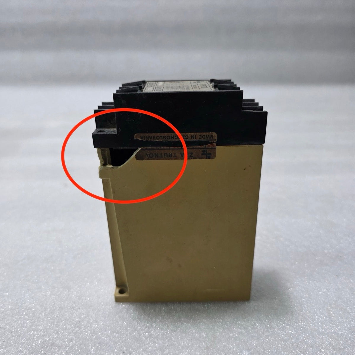 RP 701 ELECTROMECHANICAL RELAY 110V AC 4P 50HZ | ČSN 35 3402 BROKEN BODY