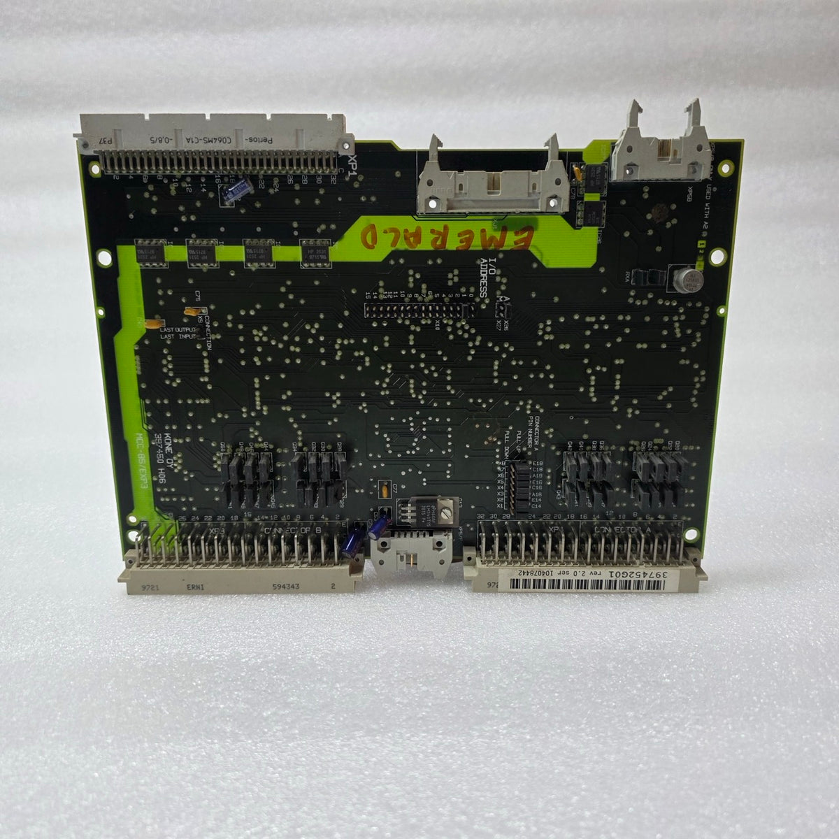 KONE ELEVATOR LIFT ELAVATOR 397452G01 REV 2.0 397450 H06 CONTROL BOARD MCC-85/EX