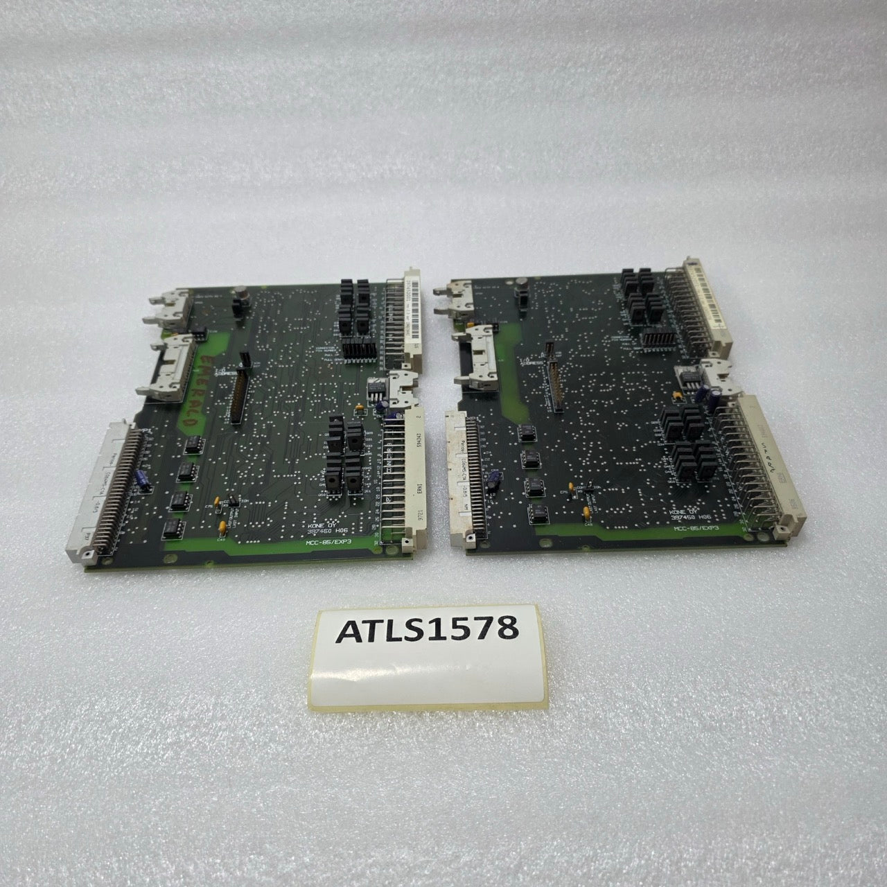 KONE ELEVATOR LIFT ELAVATOR 397452G01 REV 2.0 397450 H06 CONTROL BOARD MCC-85/EX