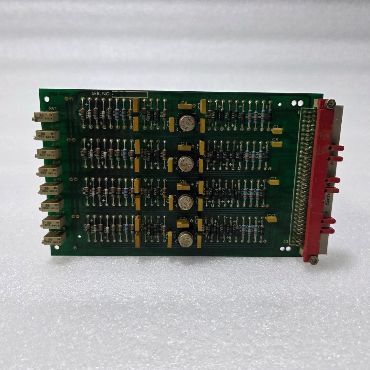 INDUSTRIAL CONTROL PCB MODULE – PART NO. 2195-0104 | MULTI-CHANNEL SIGNAL CONDIT