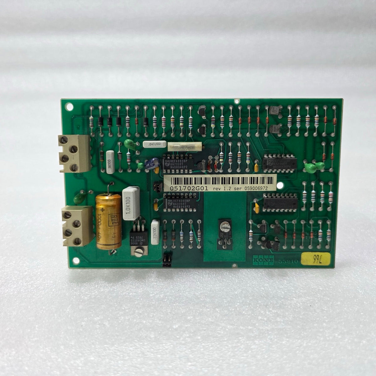 KONE ELEVATOR CONTROL PCB 051702G01 REV 1.2 | INDUSTRIAL ELECTRONIC CIRCUIT BOAR