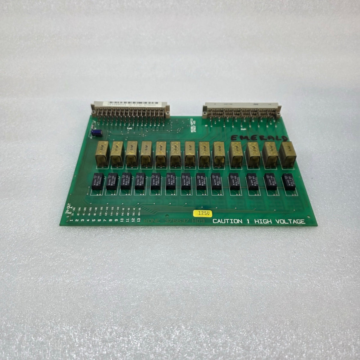 KONE 393099G01 REV 3.1 MCC85/ADPT12 LIFT ELEVATOR CONTROL BOARD | 376637 H09
