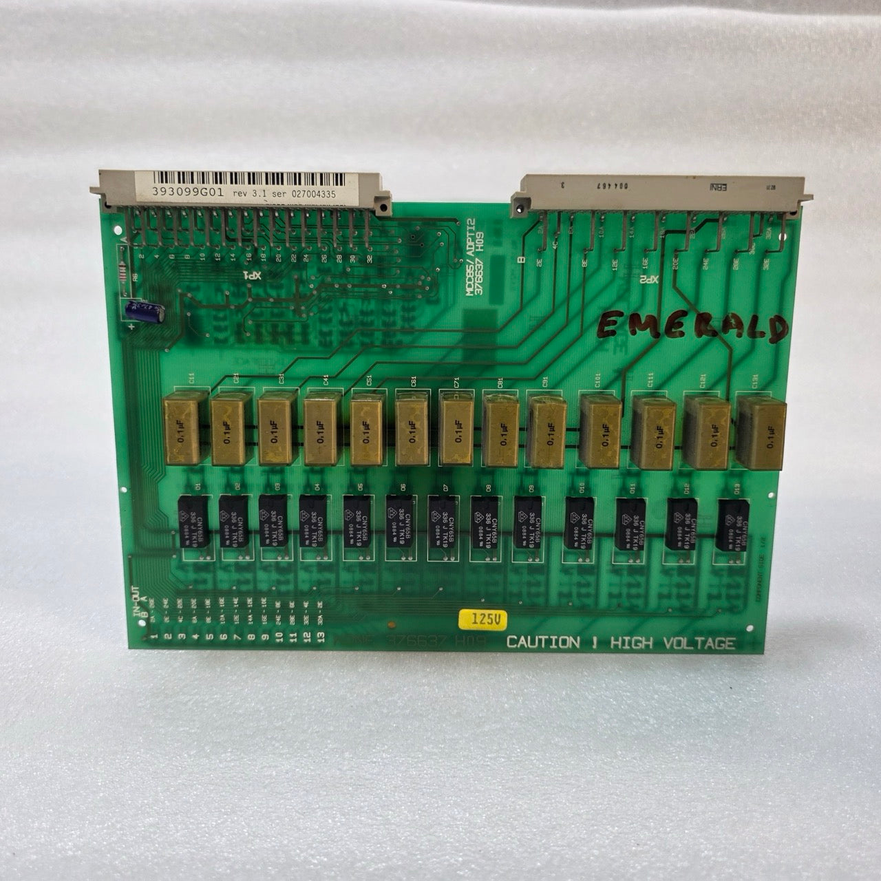 KONE 393099G01 REV 3.1 MCC85/ADPT12 LIFT ELEVATOR CONTROL BOARD | 376637 H09